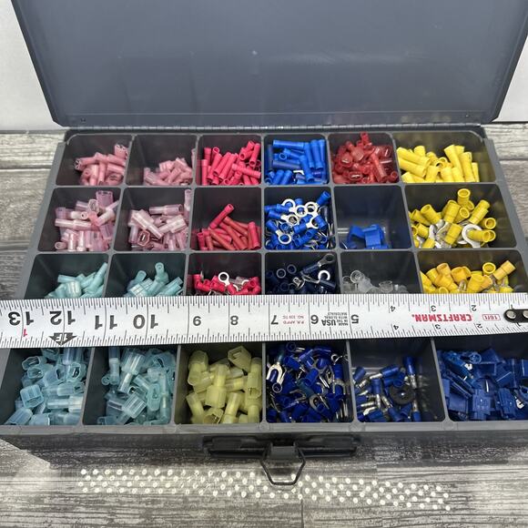 Large assorted terminal set crap style. Quick disconnect. {I} - Picture 10 of 16